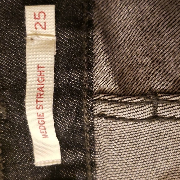 WEDGIE STRAIGHT FIT WOMEN'S JEANS BLACK WASH - Picture 9 of 11